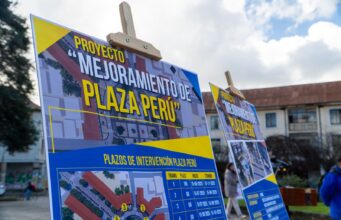Comienzan obras de remodelación en Plaza Perú como parte del plan de recuperación del centro de Concepción