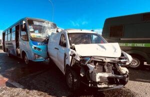 Decretan arresto domiciliario nocturno para chofer de taxibús que provocó accidente fatal en Ruta 150