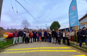 Inician obras para mejorar seguridad y calidad de vida en barrio Los Copihues de Cañete