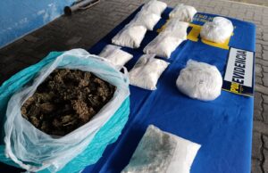 Detienen a 4 sujetos que integraban banda criminal: incautaron armamento y 5 kilos de droga