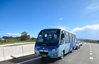Este martes comienza el uso parcial del Puente Industrial, el mas largo de Chile
