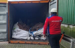 Aduana incauta más de 152 toneladas de cable de cobre robado en puertos del Biobío
