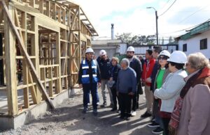 Avanzan obras del Pabellón Pedro Aguirre Cerda en Coronel