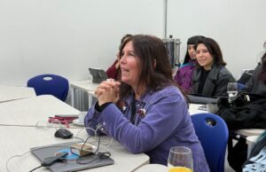 Mentoras internacionales lideran taller audiovisual para mujeres del Biobío