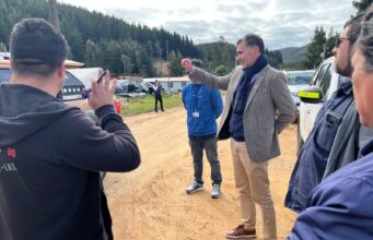 Trabajan en alternativas viales para descongestionar la comuna de Tomé en verano