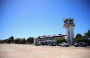 Anuncia la construcción de tres puntos de posada para helicópteros en aeródromo María Dolores