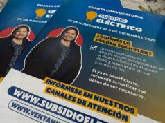 Cuarta convocatoria del Subsidio Eléctrico: destacan la importancia de actualizar datos para mantener el beneficio