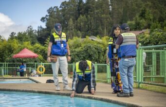 Autoridad sanitaria inicia fiscalización a camping y piscinas para temporada estival