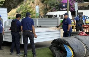 Municipio y Carabineros incautan juegos inflables en Parque Ecuador