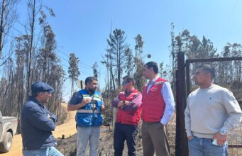 Gremio de la construcción activa protocolo de emergencia y despliega ayuda en zonas afectadas por incendios en Concepción
