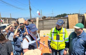 Inician instalación de viviendas de emergencia en Punta de Parra para familias damnificadas