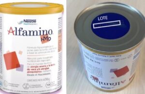 Informan alerta de seguridad alimentaria por leche en polvo infantil Alfamino