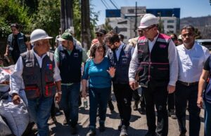 Presidente Boric visita Penco y supervisa ayuda a damnificados por incendios forestales