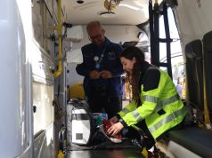 Servicio de Salud Concepción dotó de ambulancia avanzada al Hospital de Santa Juana