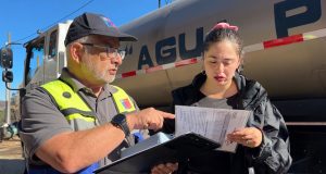Autoridad sanitaria refuerza control de camiones aljibe y abastecimiento de agua potable rural