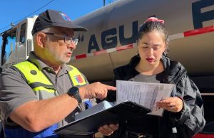 Autoridad sanitaria refuerza control de camiones aljibe y abastecimiento de agua potable rural