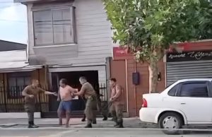Carabineros disparan contra sujeto que los amenazó con un cuchillo en subcomisaría