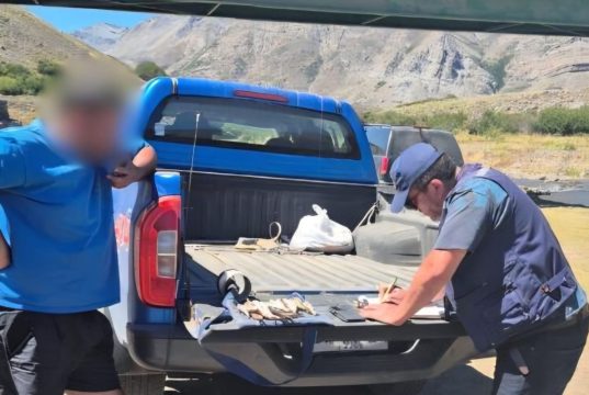 Sernapesca Biobío realizó fiscalización a la pesca recreativa en la Laguna del Laja