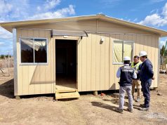 Autoridades inspeccionan instalaciones eléctricas en viviendas de emergencia