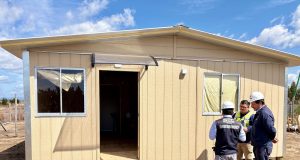 Autoridades inspeccionan instalaciones eléctricas en viviendas de emergencia