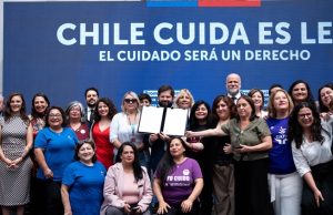 Presidente Boric promulgó ley que establece el Sistema Nacional de Apoyos y Cuidados