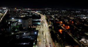 Habilitan alumbrado público en tramo Hualpén del Corredor eje Colón