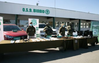 Desarticulan red familiar vinculada a homicidio y narcotráfico en Talcahuano