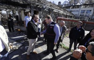Anuncian reconstrucción de Sala Cuna y Jardín Infantil destruido por incendio que arrasó Lirquén