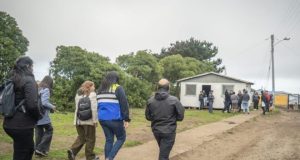 Verifican condición sanitaria de establecimientos educacionales de Isla Santa María