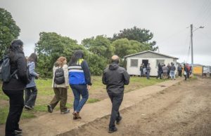 Verifican condición sanitaria de establecimientos educacionales de Isla Santa María