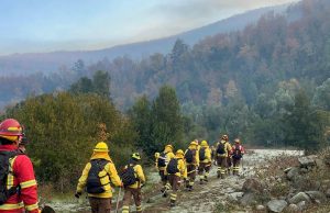 Se mantiene Alerta Amarilla en Antuco por incendio forestal que superó las 500 hectáreas afectadas
