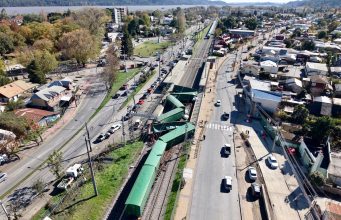 Ante descarrilamiento de tren de carga alcalde de Chiguayante urge apertura del cruce Pinares