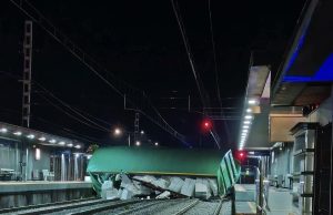 Tren de carga sufre desrielo en Chiguayante: servicio de Biotrén se vio alterado