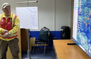 Continúa alerta amarilla para Antuco por incendio forestal que ha consumido 500 hectáreas