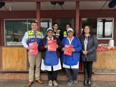 Verifican condiciones sanitarias de las tradicionales Palomitas Blancas de Laraquete