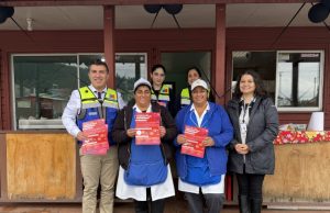 Verifican condiciones sanitarias de las tradicionales Palomitas Blancas de Laraquete