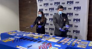 Operativo de la PDI concluye con 21 detenidos y 26 mil dosis de droga incautadas
