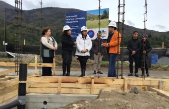 Subdere inspecciona obra de sede comunitaria en sector rural de Antuco