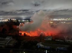 Incendio en residencia de menores Ciudad del Niño de Hualpén termina con una vivienda destruida
