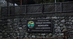 CONAF dispone el cierre preventivo del Parque Nacional Nonguén por sistema frontal