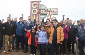 Programa de Pequeñas Localidades inaugura hitos de acceso en San José Colico y Colico Norte