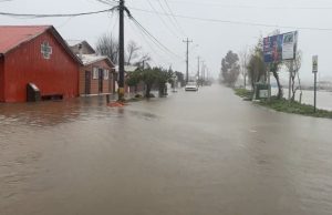 Declaran Alerta Roja en Arauco por inminente desborde del rio Pichilo