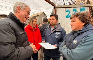 Desarrollo Social inicia aplicación de la FIBE en Penco tras sistema frontal