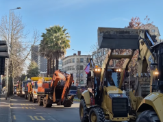 Contratistas de Tapusa protestan en Concepción por pagos pendientes y obras abandonadas