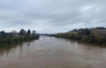 Biobío entra en Alerta Roja Regional por riesgo de desbordes ante intensas lluvias