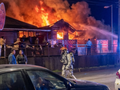 Incendio en Hualqui deja dos fallecidos y destruye cuatro viviendas