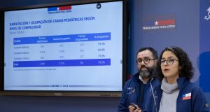 Minsal reporta aumento de virus respiratorios y mayor ocupación de camas críticas pediátricas