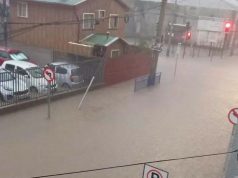 Lluvias y granizos en Lota provocan inundaciones y obligan a suspender clases en nueve establecimientos