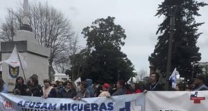 Cientos de funcionarios marchan en Concepción durante paro nacional de la Confusam
