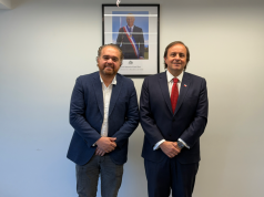 Ministro del Deporte y gobernador del Biobío se reúnen para abordar candidatura para los Juegos Odesur 2030
